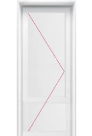 Пластиковая дверь входная без стеклянных вставок - 2 Пластиковая дверь входная без стеклянных вставок - фото - 2